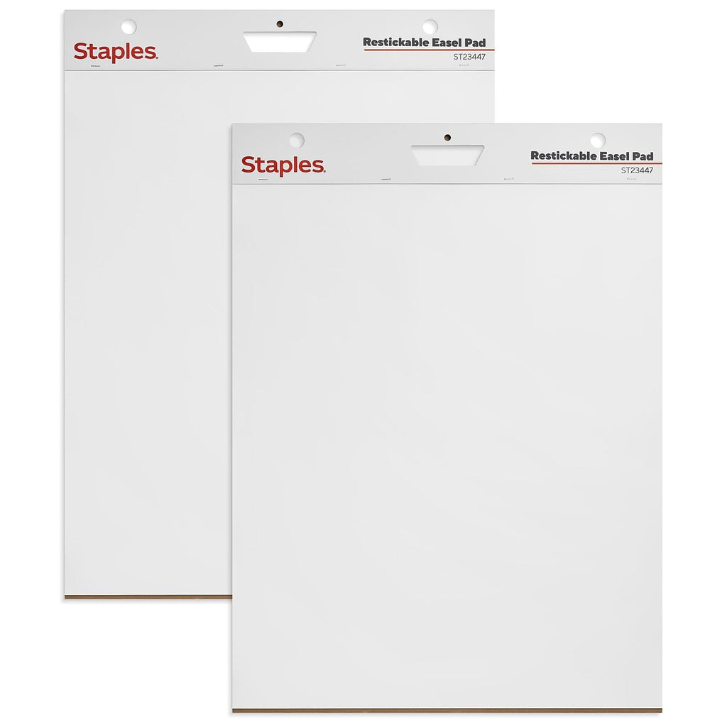 Easel Pad 25x30 Inch 30 Sheets 2-Pack C6910