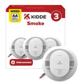 Smoke Detector, Hardwired with AA Battery Backup, 3 Pack P173