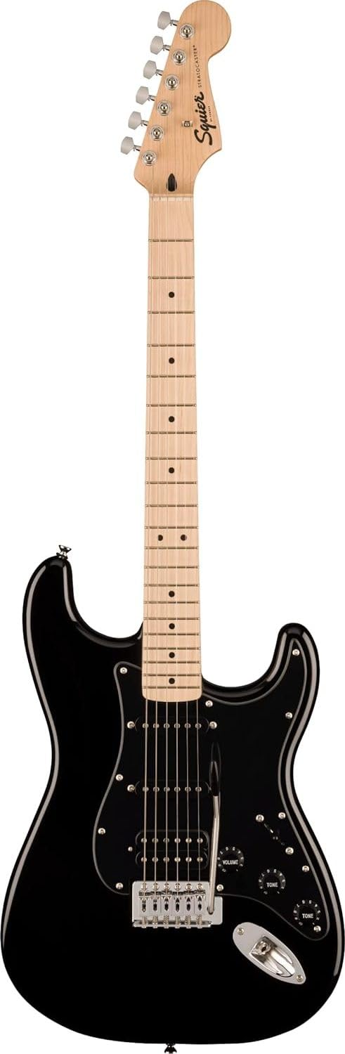 Black Electric Guitar W441