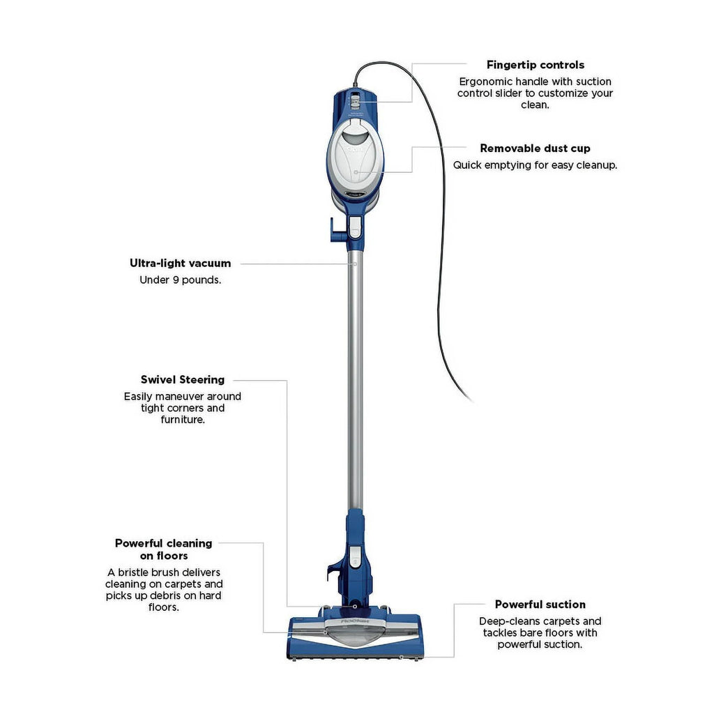 Blue Corded Stick Vacuum T5766