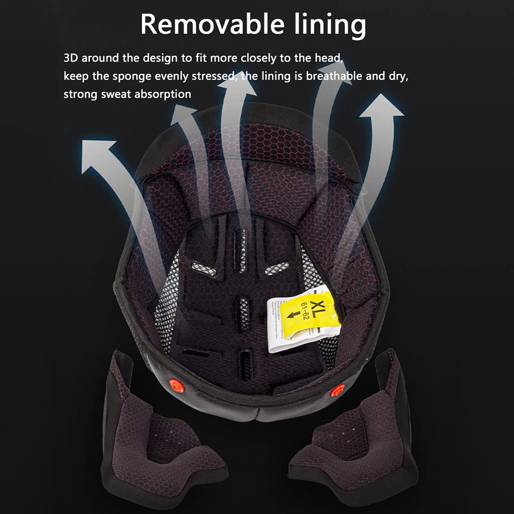 Black Carbon Fiber Modular Motorcycle Helmet R888211