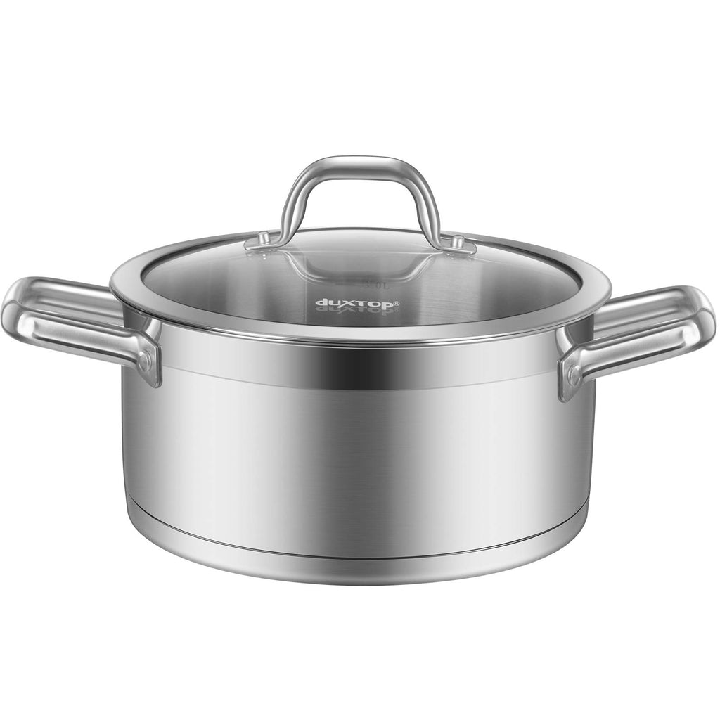 Stainless Steel 4.2 Qt Stock Pot with Lid V33244