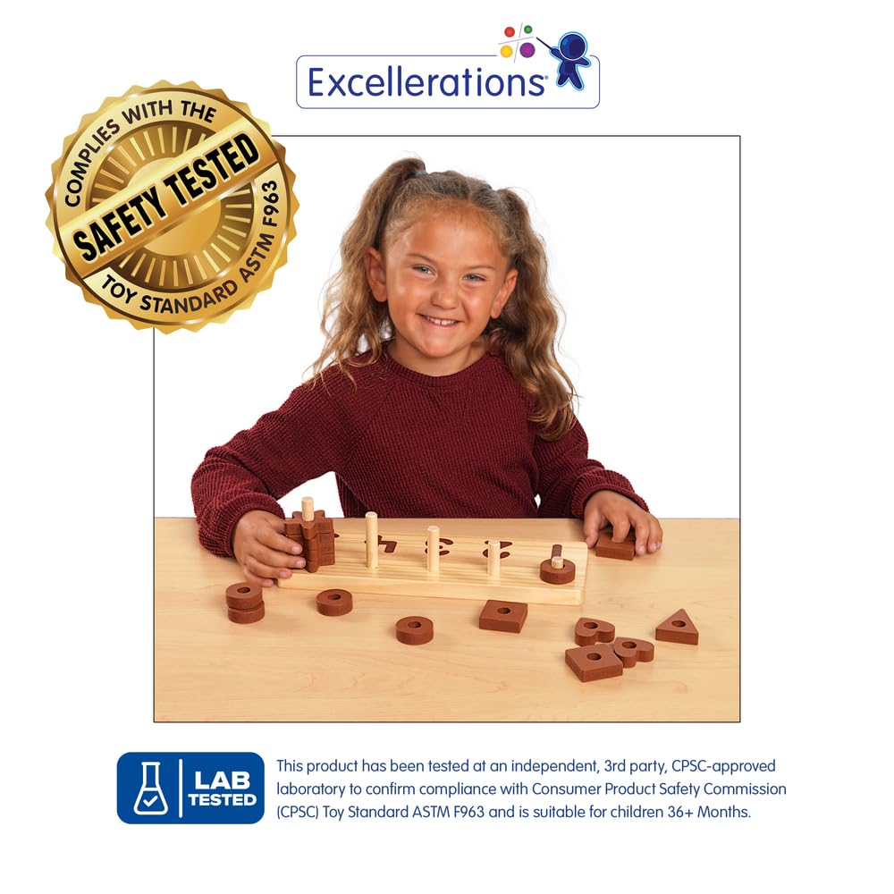 Wooden Shape Number Counter T20868