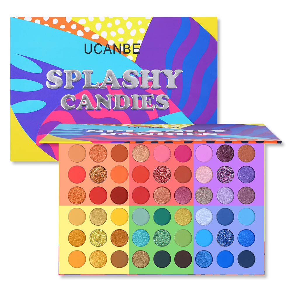 54 Colors Matte Shimmer Glitter Eyeshadow Palette L9669