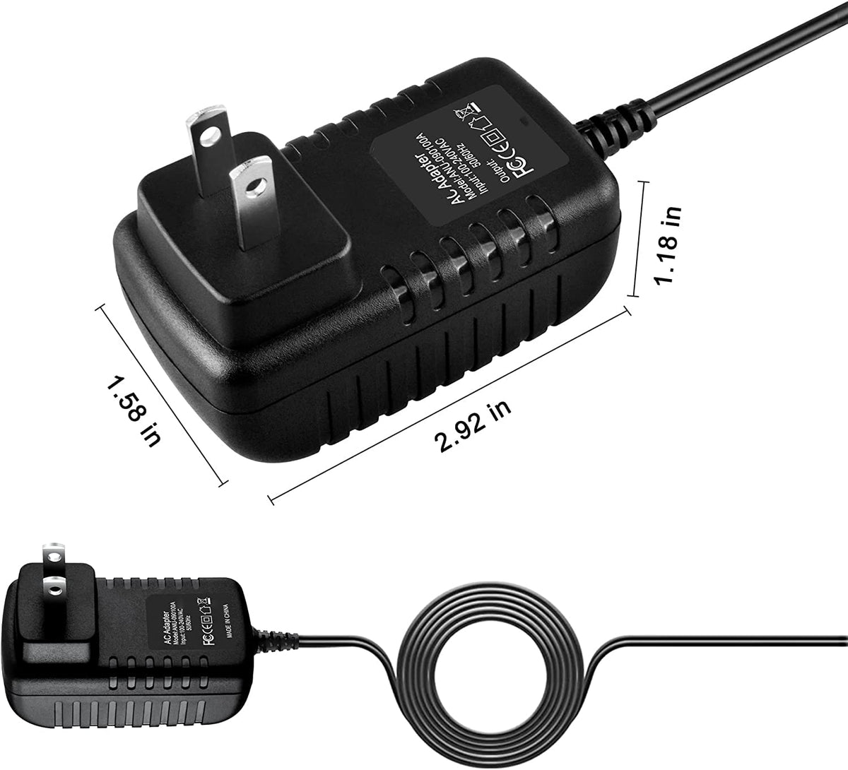 15V AC/DC Adapter F686136