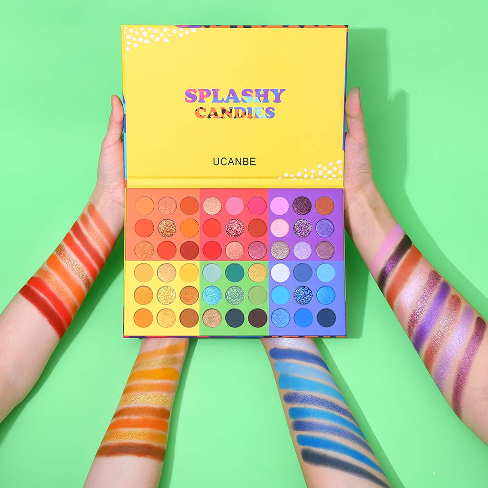 54 Colors Matte Shimmer Glitter Eyeshadow Palette L9669
