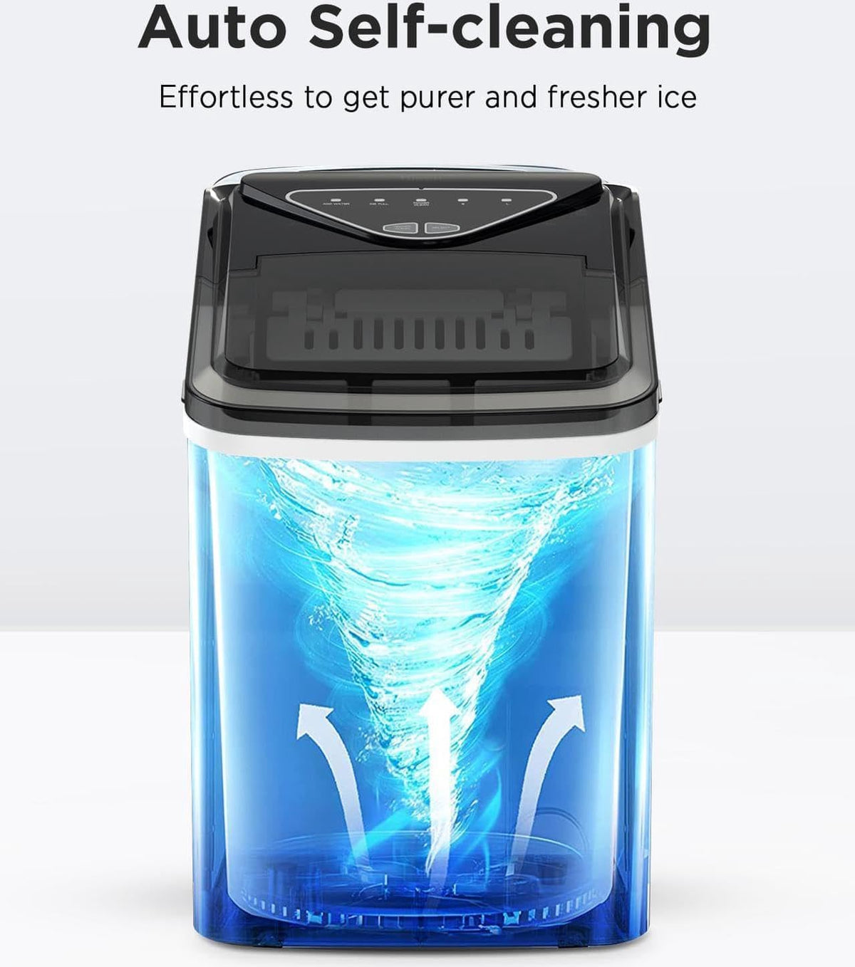 Countertop Ice Maker with 2 Ice Sizes O105515