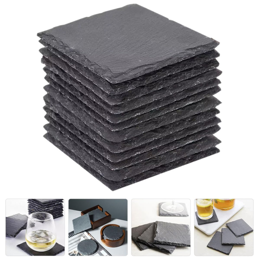 Natural Stone Decorative Cup Coaster Set Q55237