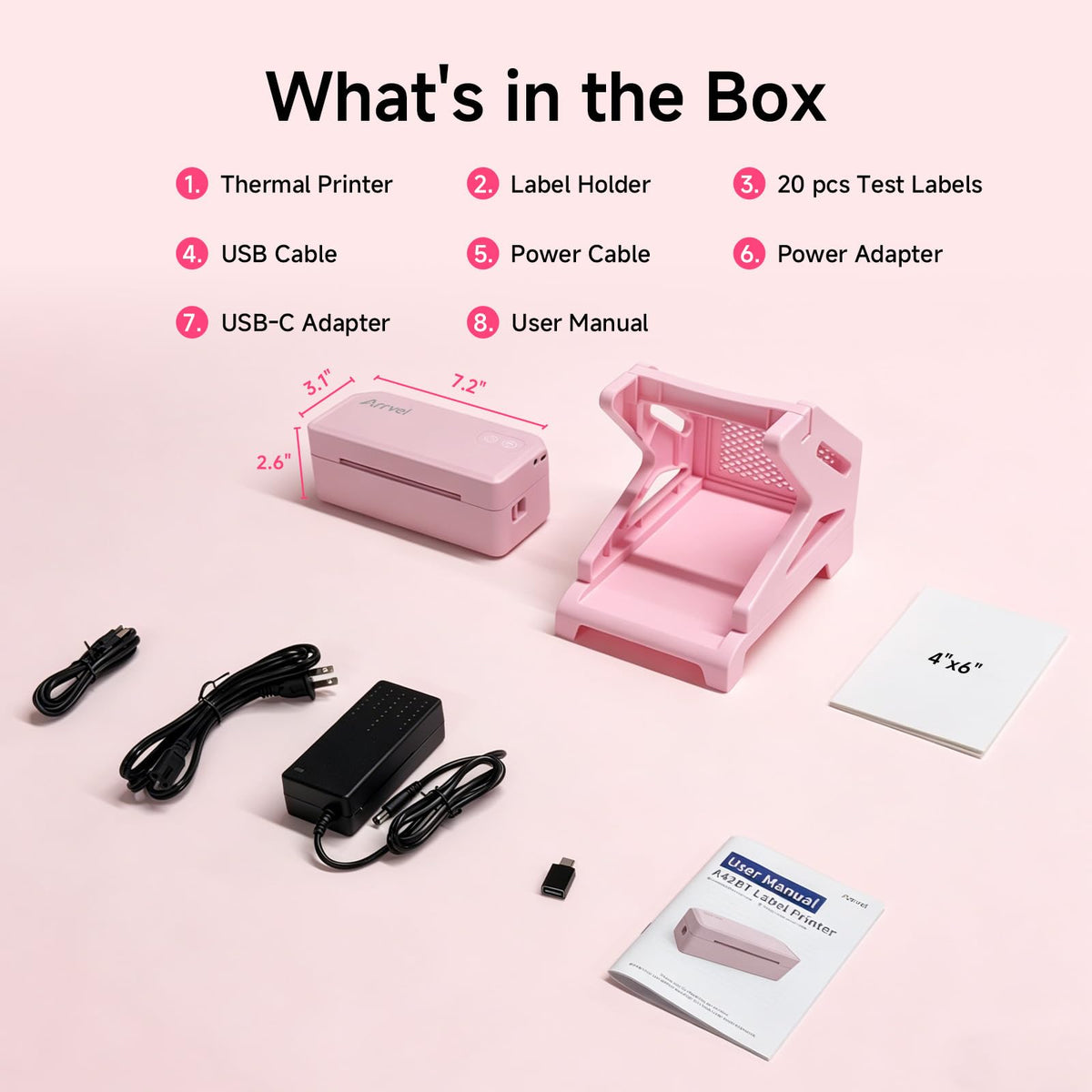 Bluetooth Thermal Label Printer A8815