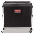 Black Steel Collapsible X Cart A9400