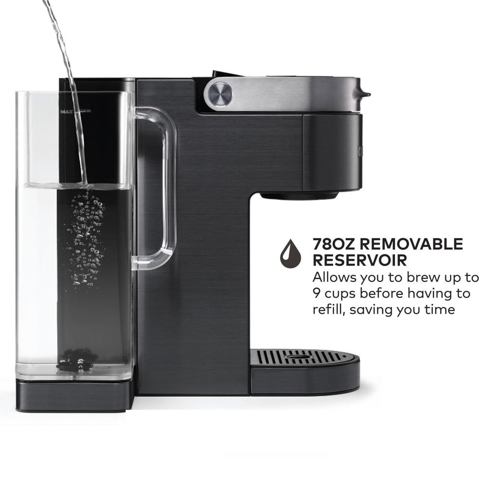 Black Single Serve K-Cup Pod Coffee Maker D602341