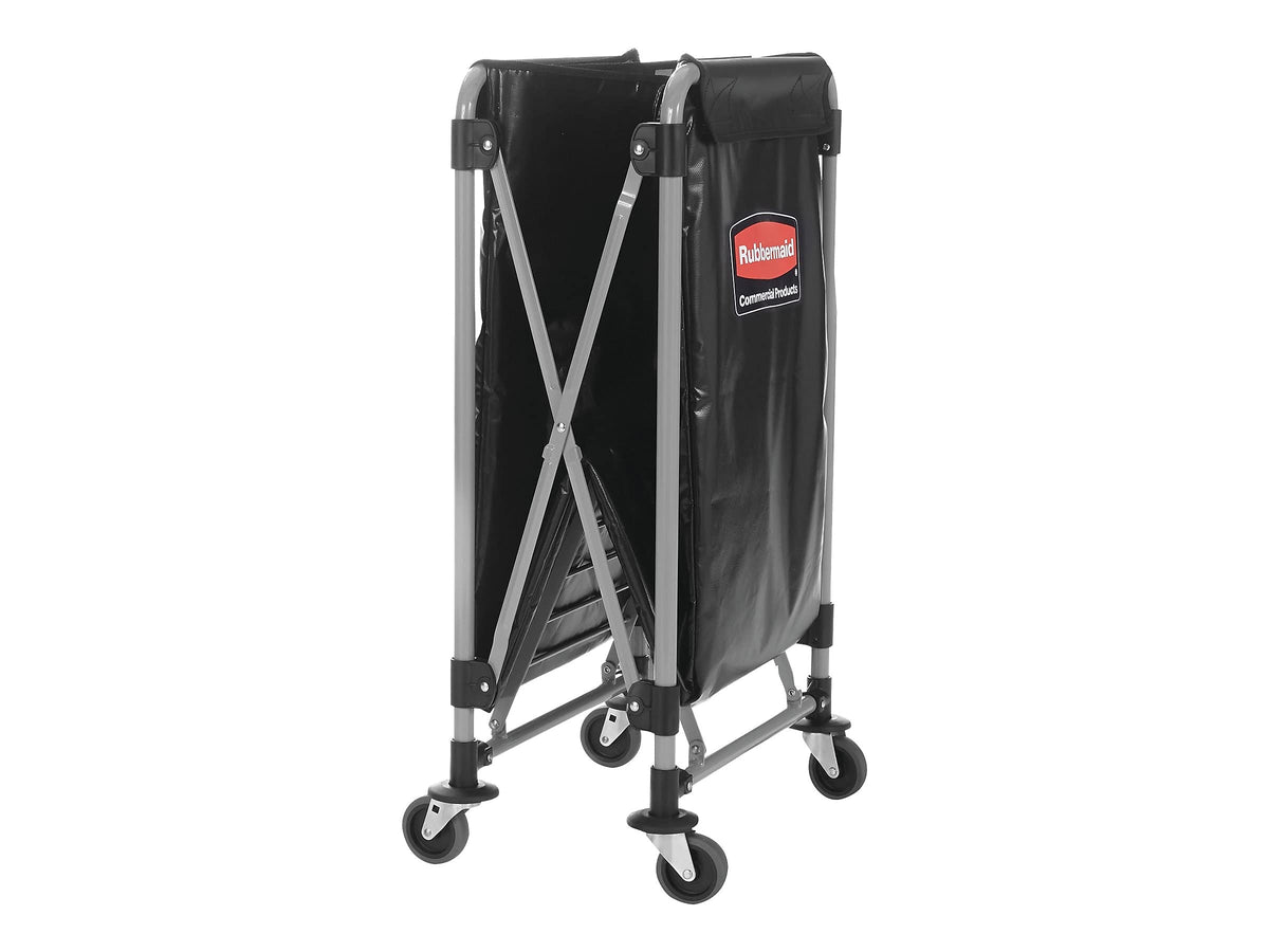 Black Steel Collapsible X Cart A9400