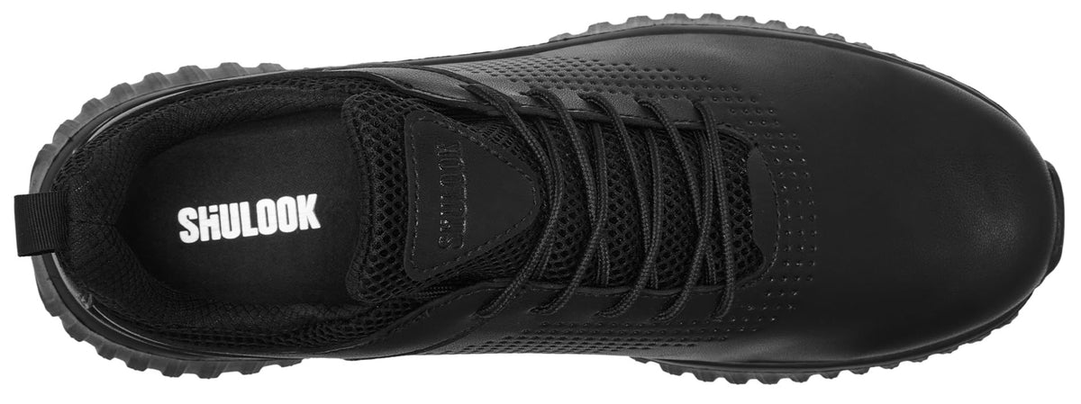 Black Non Slip Work Shoes J54278