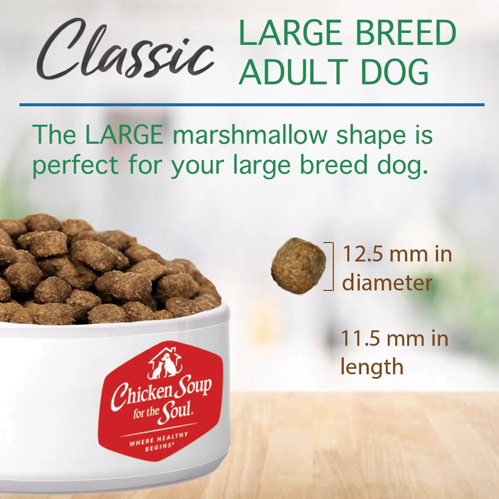 Large Breed Adult Dry Dog Food Chicken Brown Rice Turkey 28lb Q9624