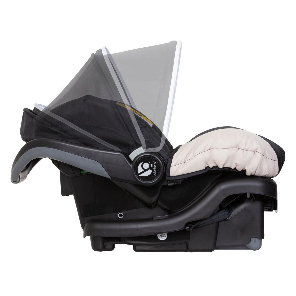 Khaki Infant Car Seat with Cover and Harness V849426
