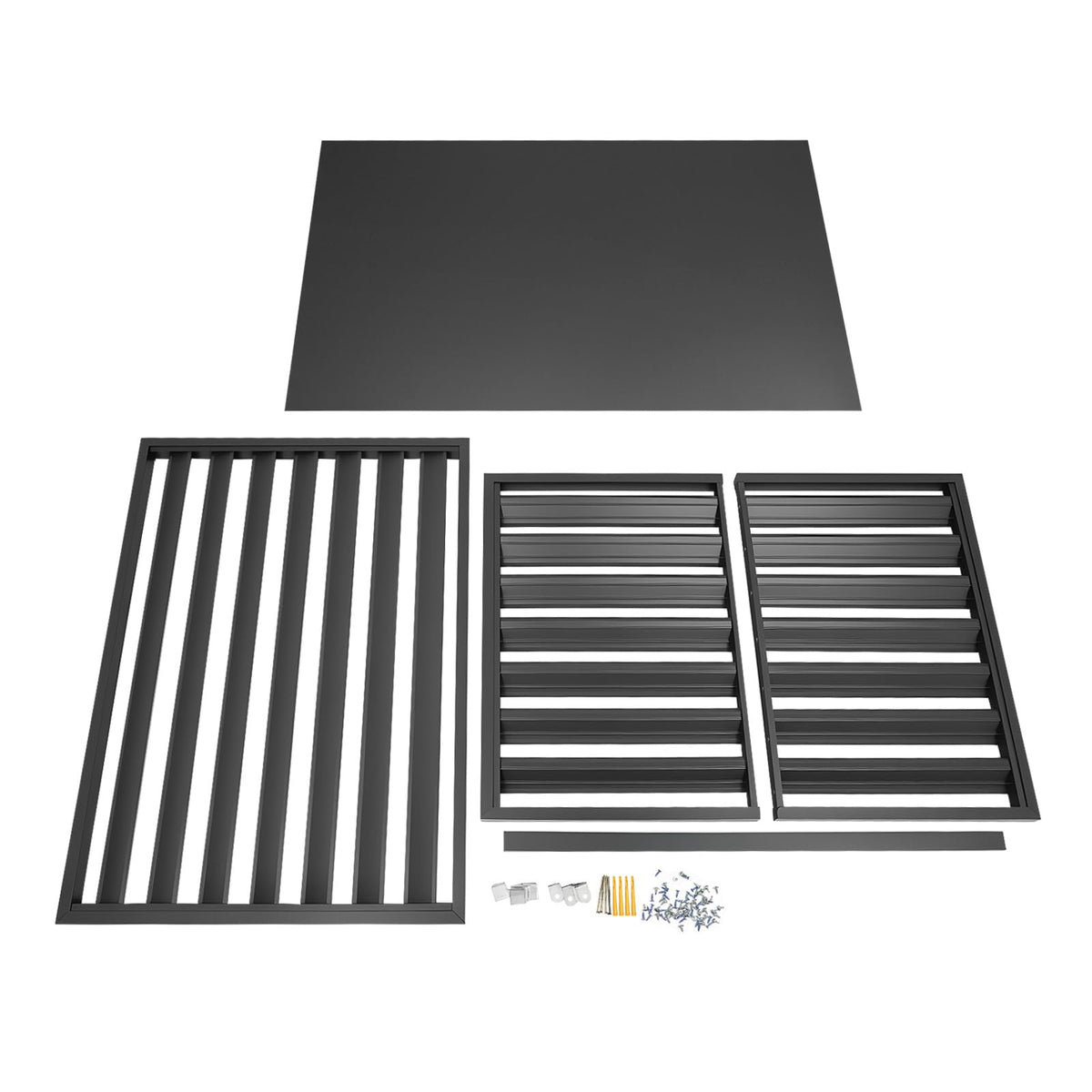43x23x31 Inch Aluminum Alloy Air Conditioner Fence Screen B20748