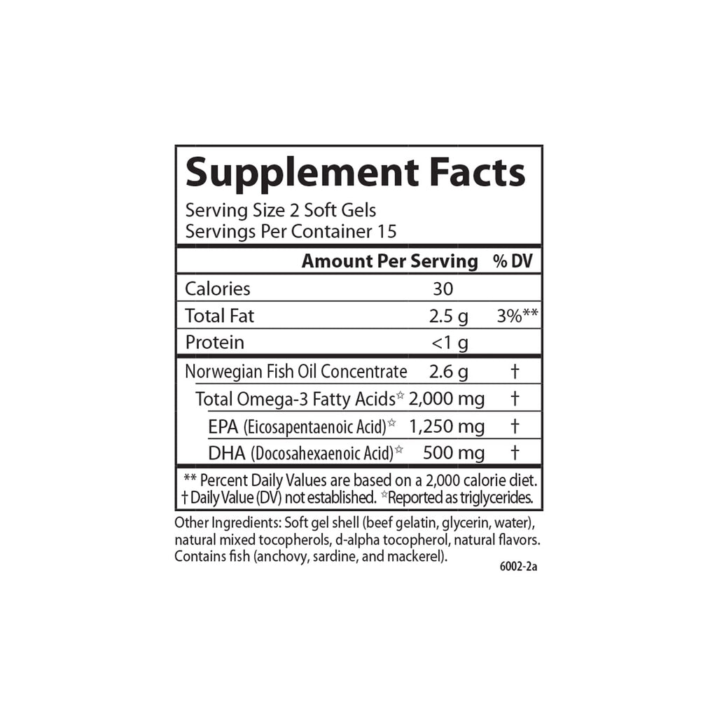 Wild-Caught Omega 2000 Softgel Pack R576675