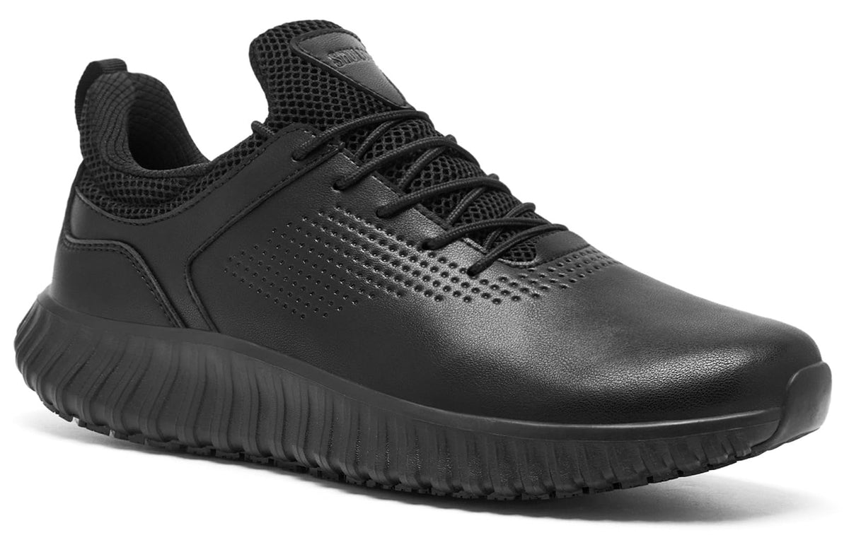 Black Non Slip Work Shoes J54278