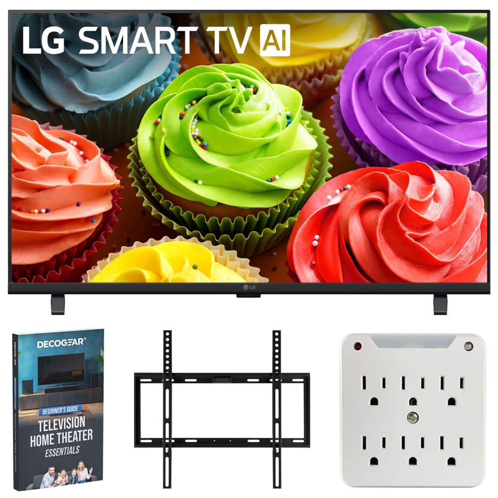 32" HD HDR Smart LED TV with Wall Mount Kit D870155