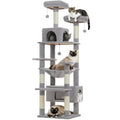 72" Cat Tree with Hammock & Condos Q758368