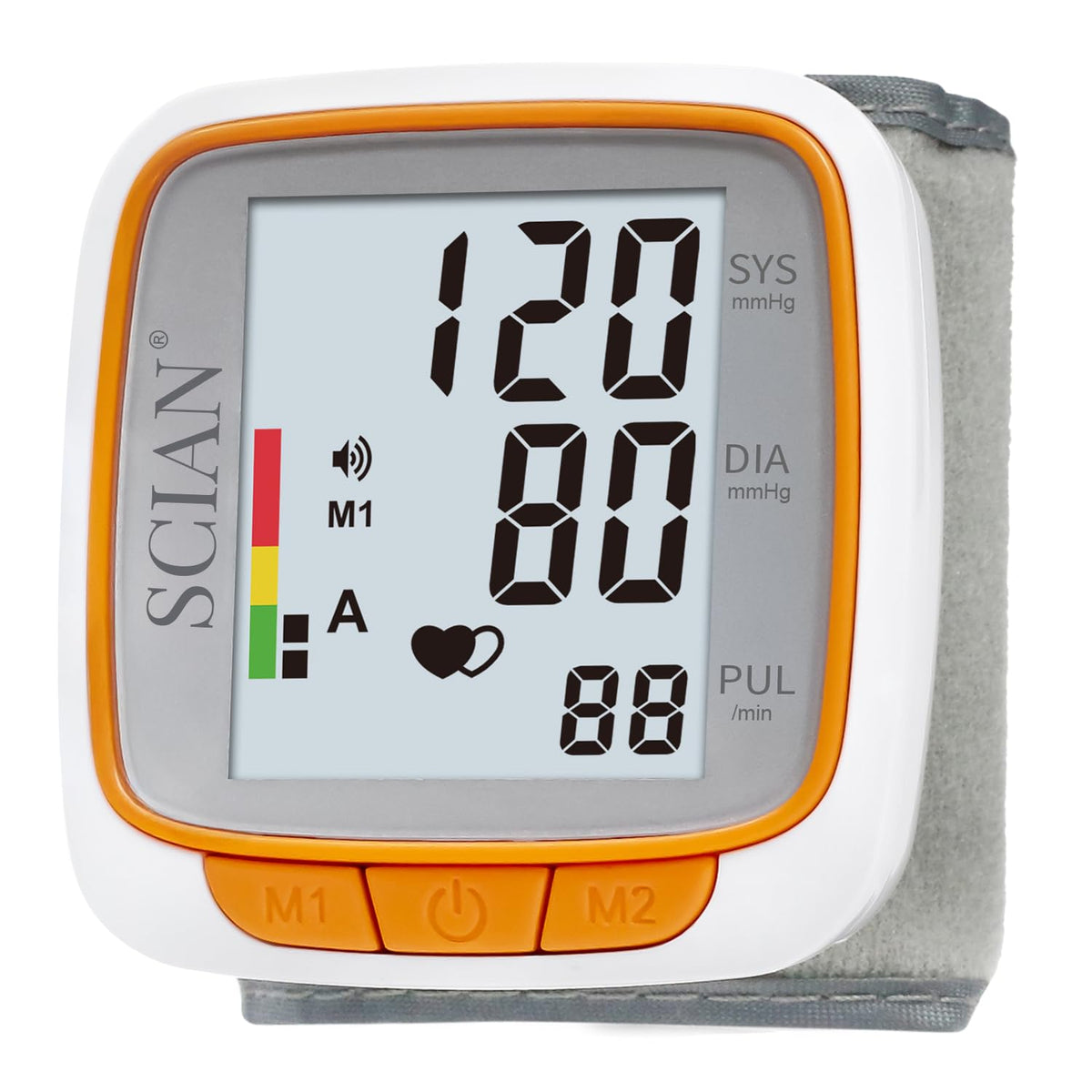 Automatic Wrist Blood Pressure Monitor with Voice Broadcast O649