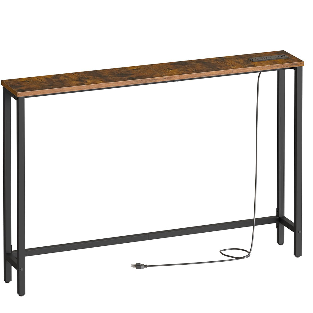 47.2" Narrow Console Table with Power Outlet B122