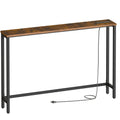 47.2" Narrow Console Table with Power Outlet B122