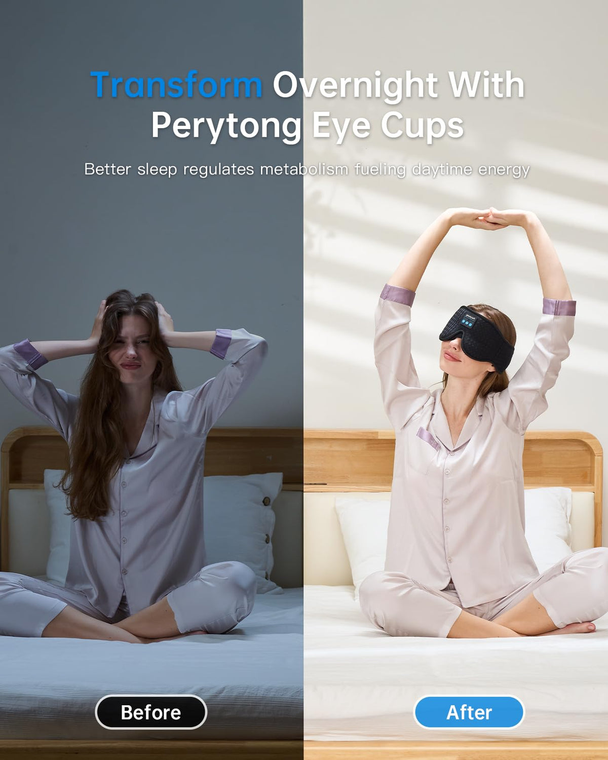 Bluetooth Sleep Mask with Headphones C8720
