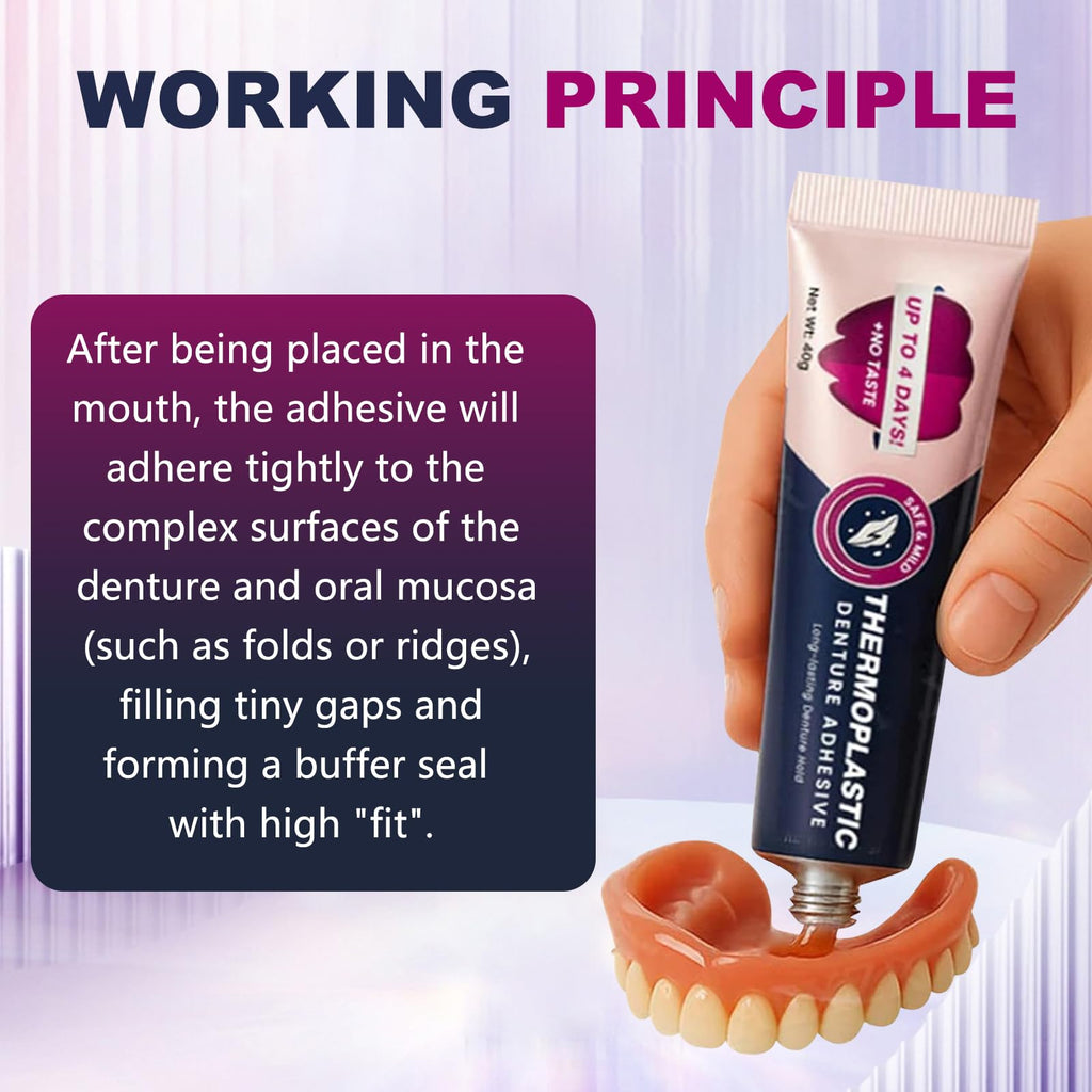 2Pcs Thermoplastic Denture Adhesive H2859
