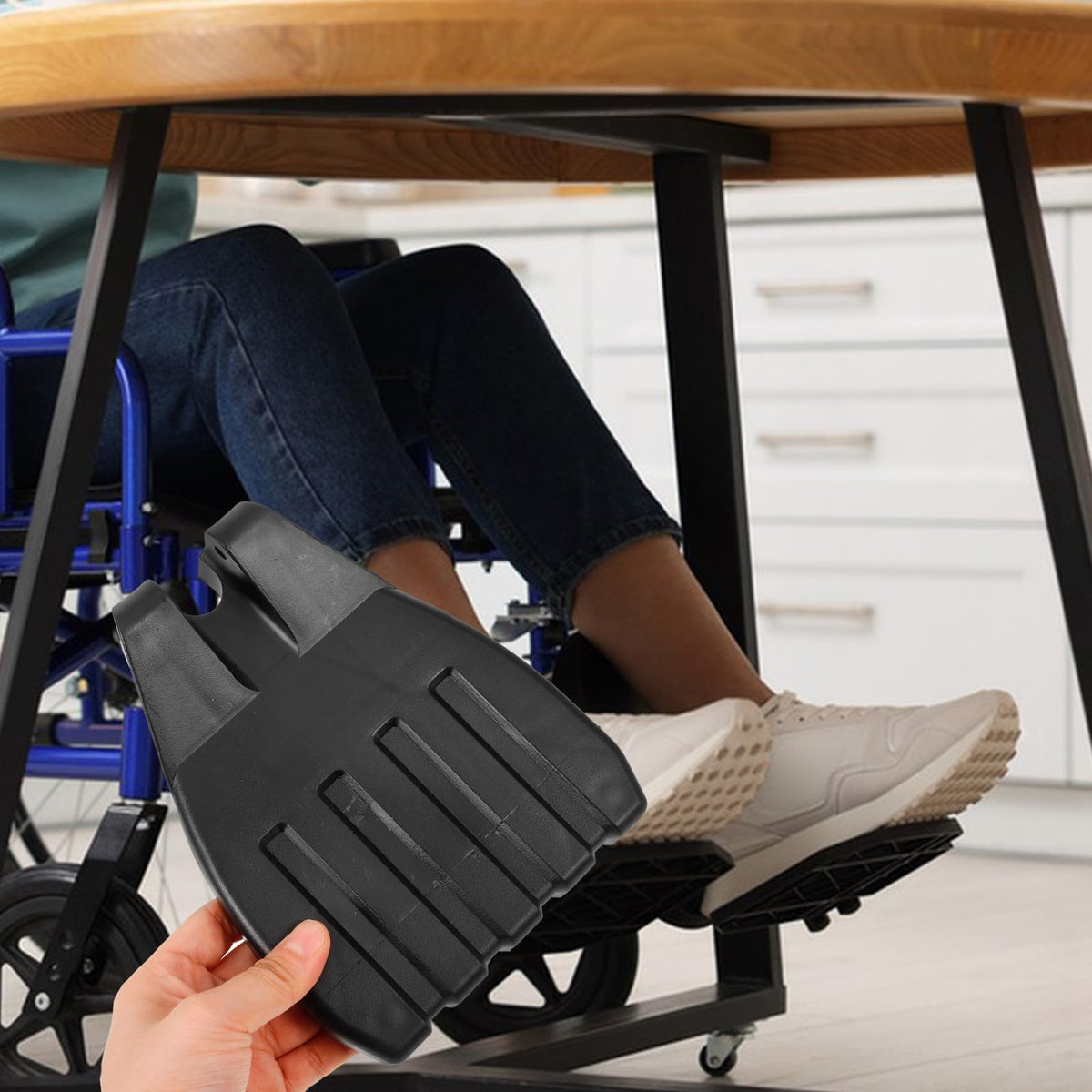 Wheelchair Footrests 2Pcs Heavy Duty Leg Rest S5945