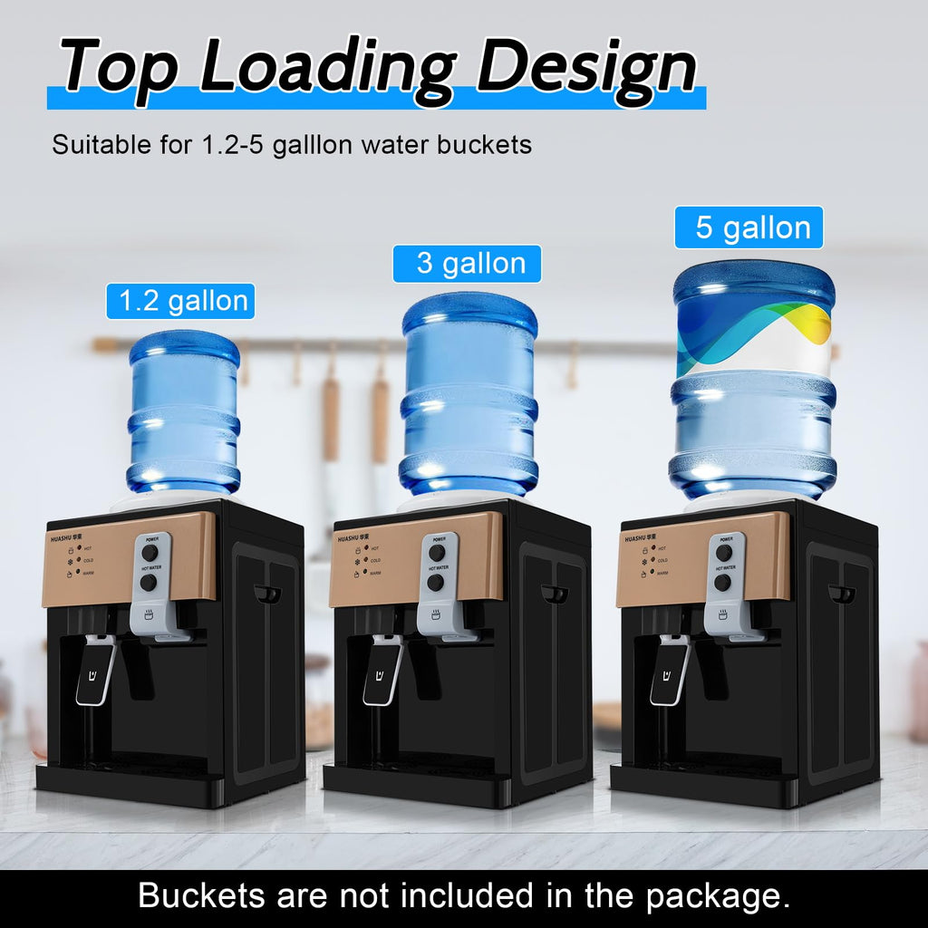 Top Loading Countertop Water Cooler Dispenser 3 Temp I680