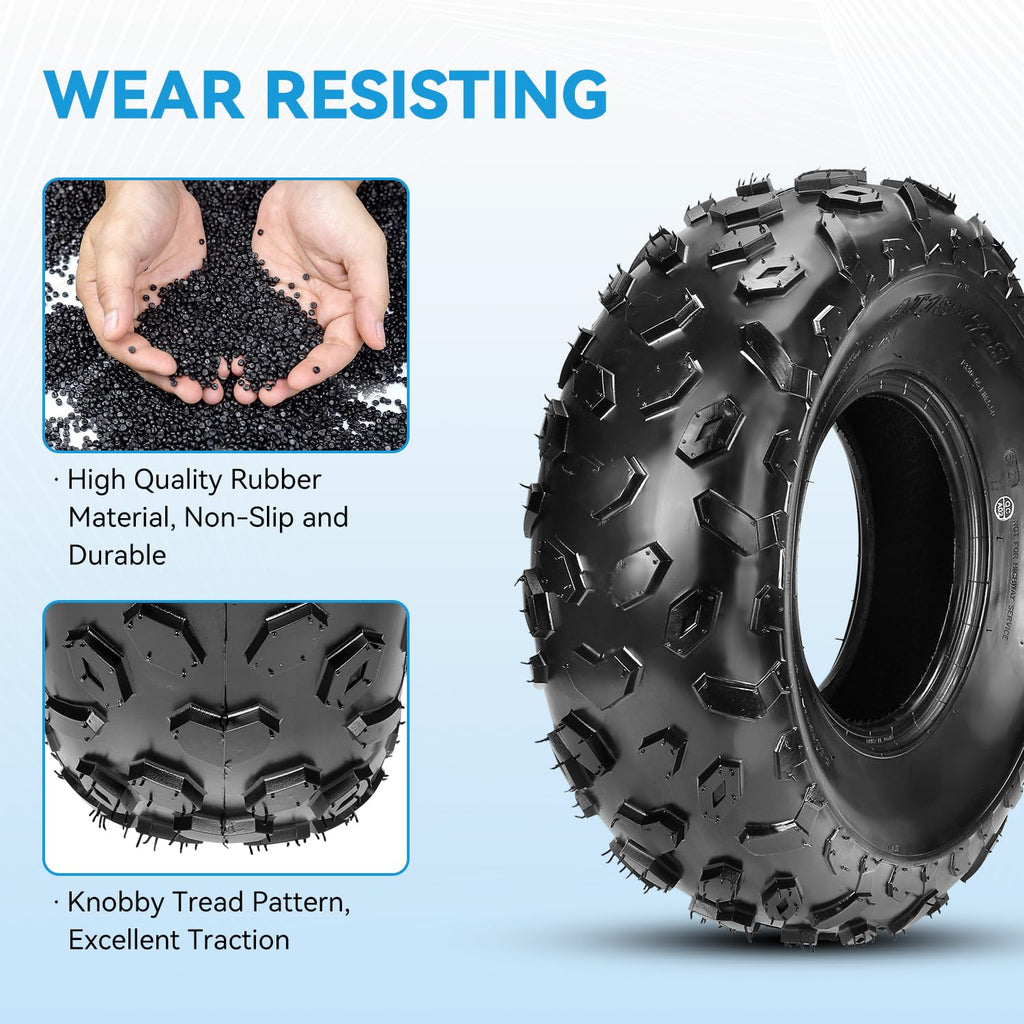 19x7-8 Mini Bike Tire Tubeless Replacement F32930