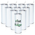 10pcs 20oz Sublimation Tumblers Stainless Steel Blanks Cups J320033