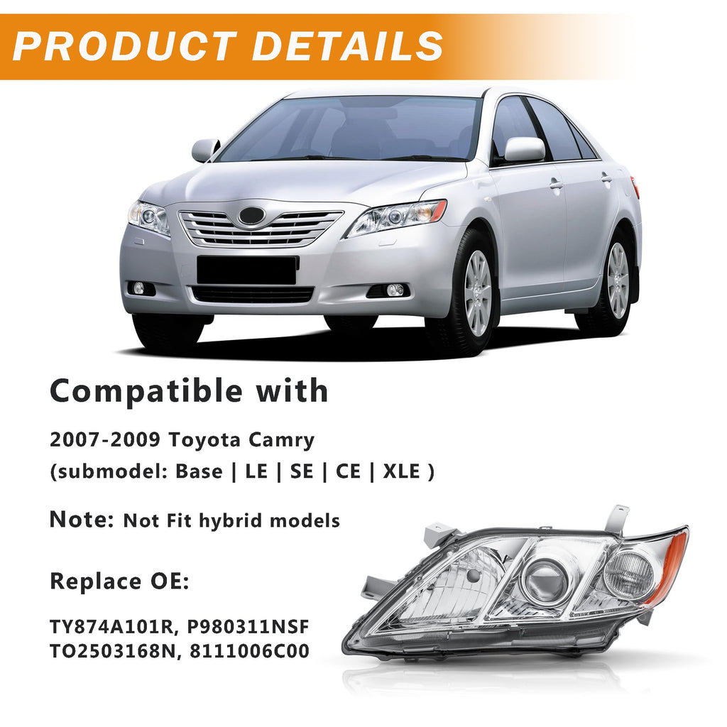 Headlight Assembly for Toyota Camry G23820