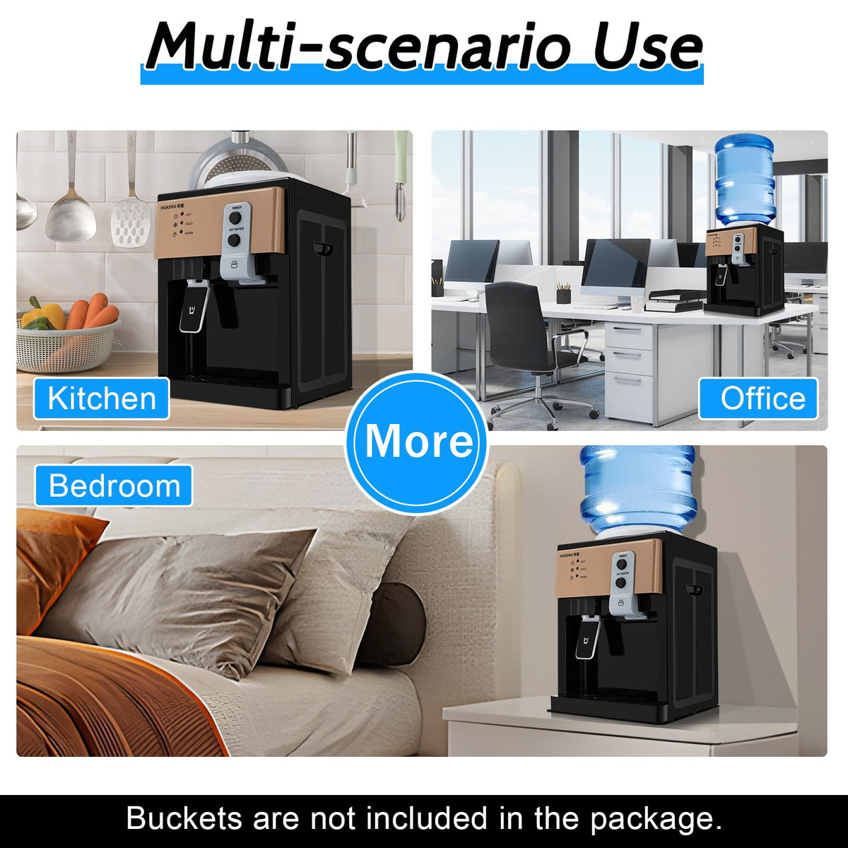 Top Loading Countertop Water Cooler Dispenser 3 Temp I680