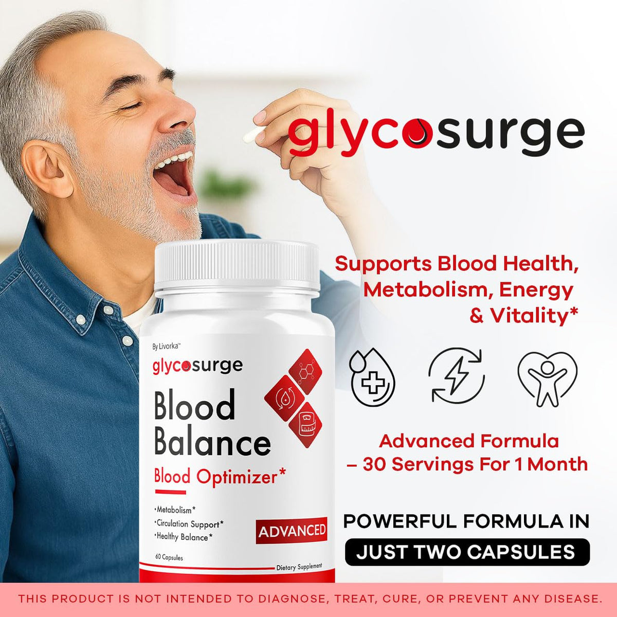 60 Capsules Multivitamin Support D63125