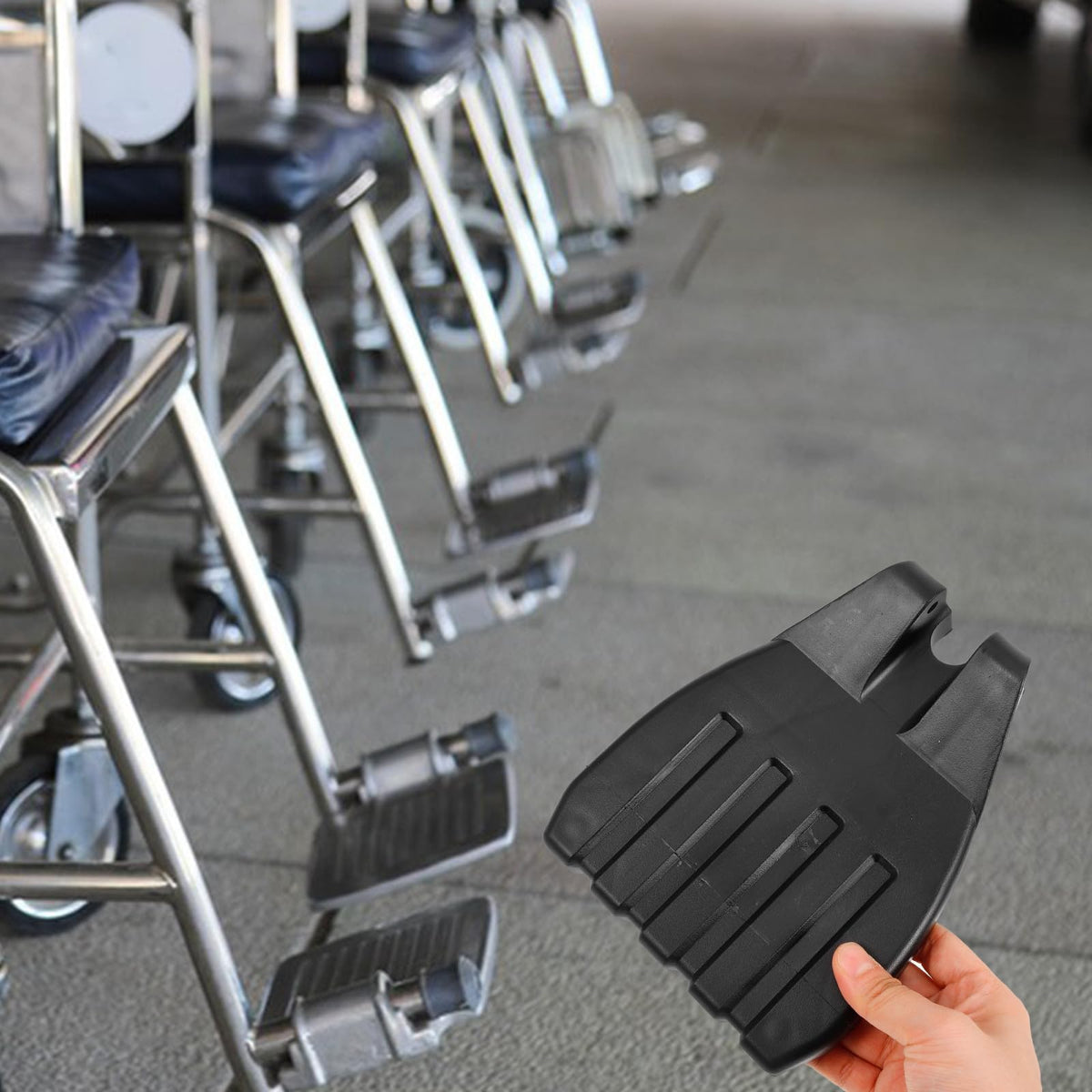 Wheelchair Footrests 2Pcs Heavy Duty Leg Rest S5945