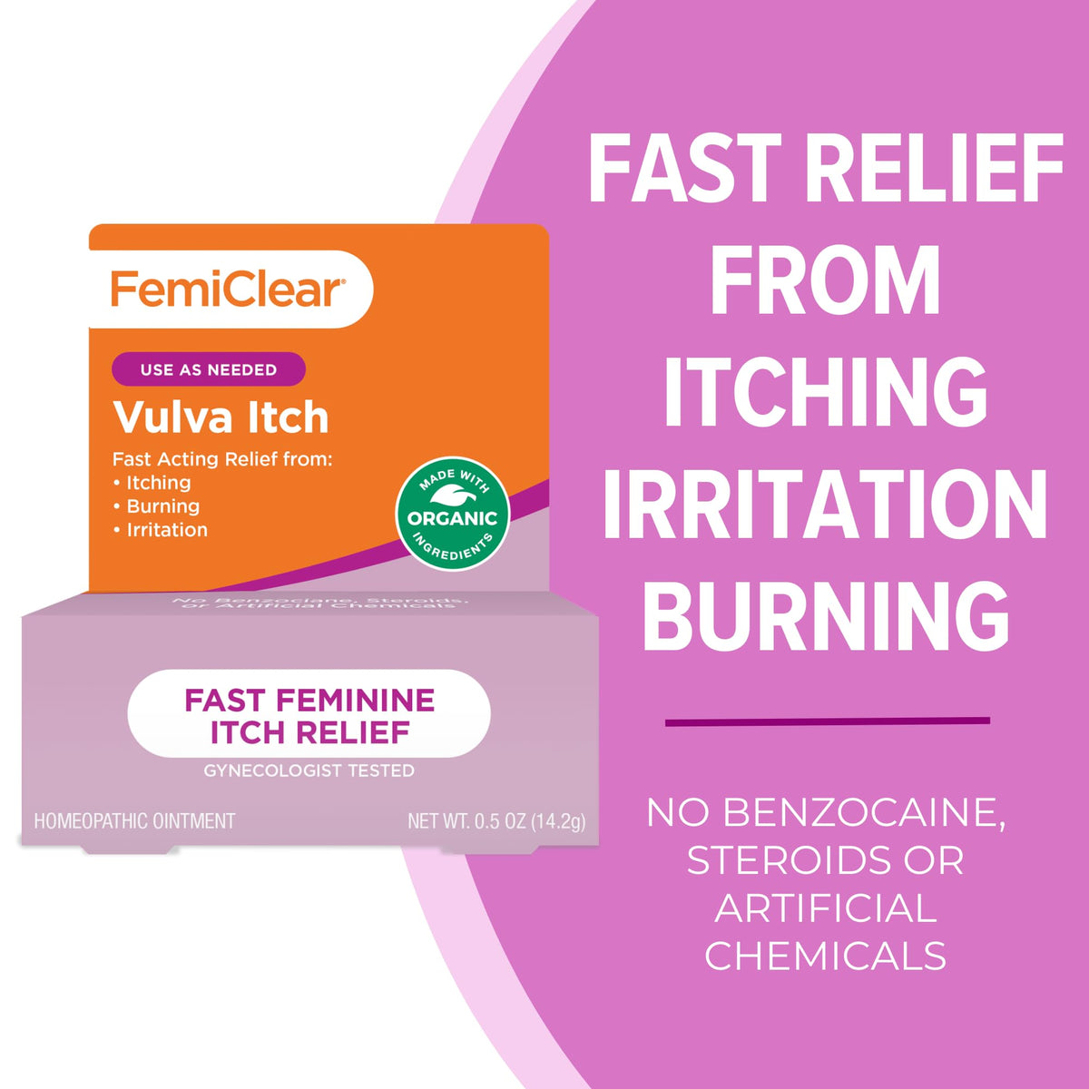 Vulva Itch Relief Ointment 0.5 Oz U6723