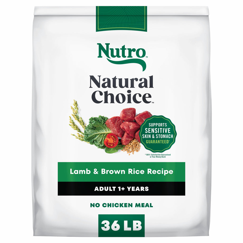 Adult Dry Dog Food, Lamb & Brown Rice Recipe, 36 lb J86241