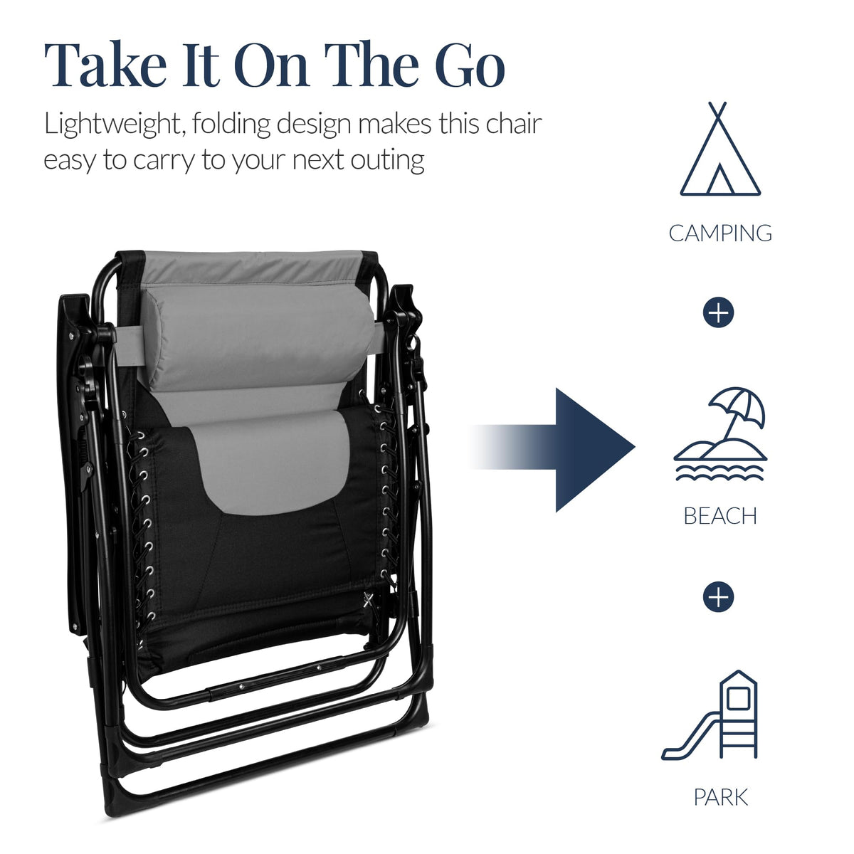 Oversized Padded Zero Gravity Chair Recliner X2755