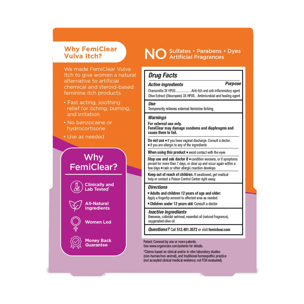 Vulva Itch Relief Ointment 0.5 Oz U6723