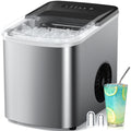Countertop Ice Maker 38lbs Per Day 9 Ice Cubes in 3.5 Minutes Self-Cleaning Portable Ice Machine 2 Bullet Sizes S252
