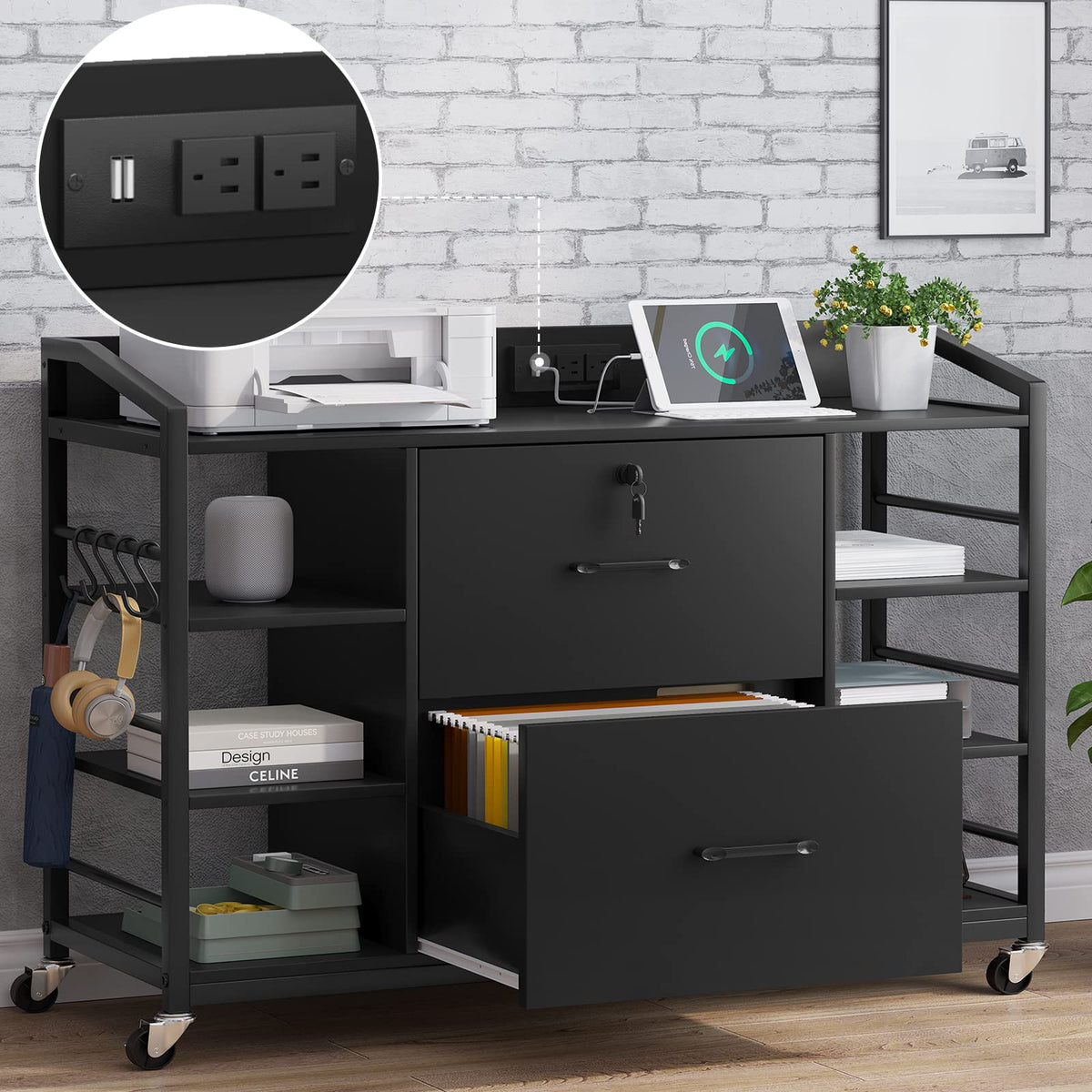44" File Cabinet with Lock G271