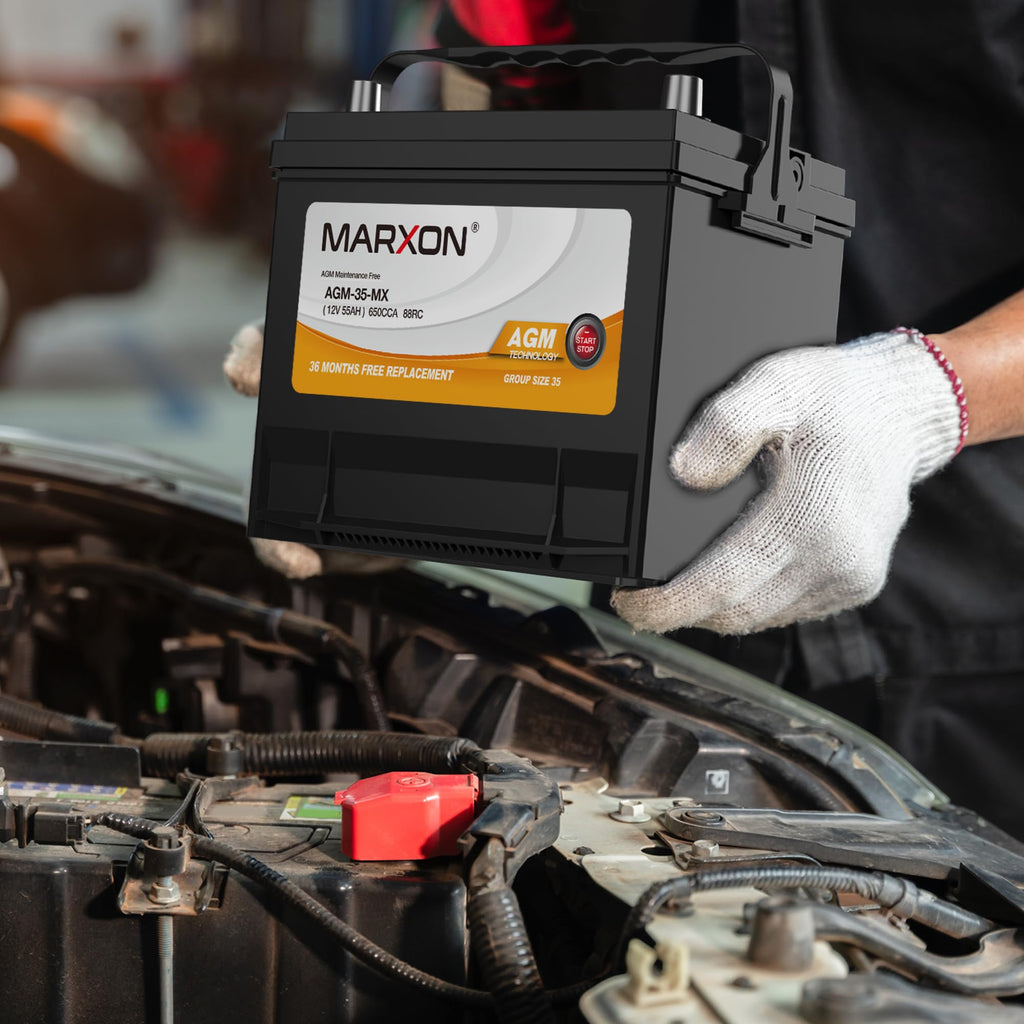 24F 12v 70AH 710CCA AGM Car Battery P164