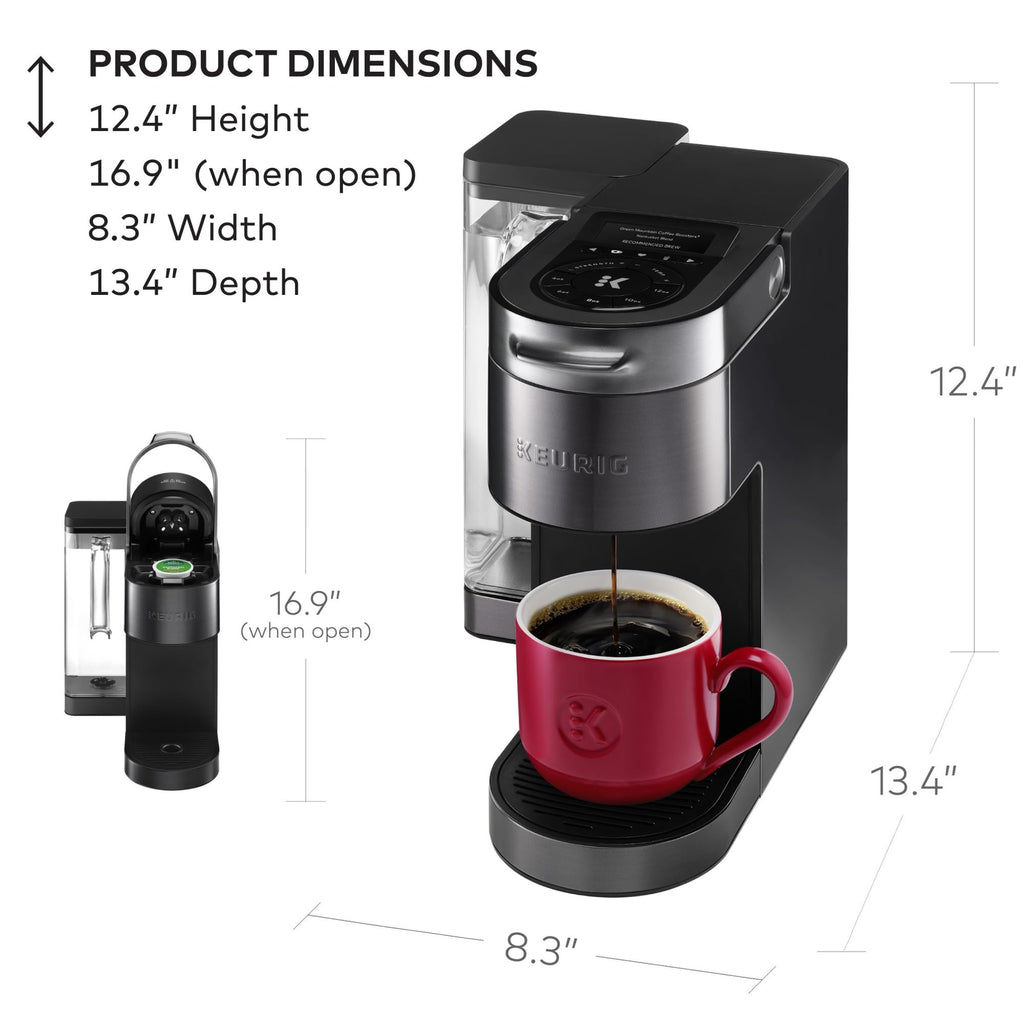 Black Single Serve K-Cup Pod Coffee Maker D602341