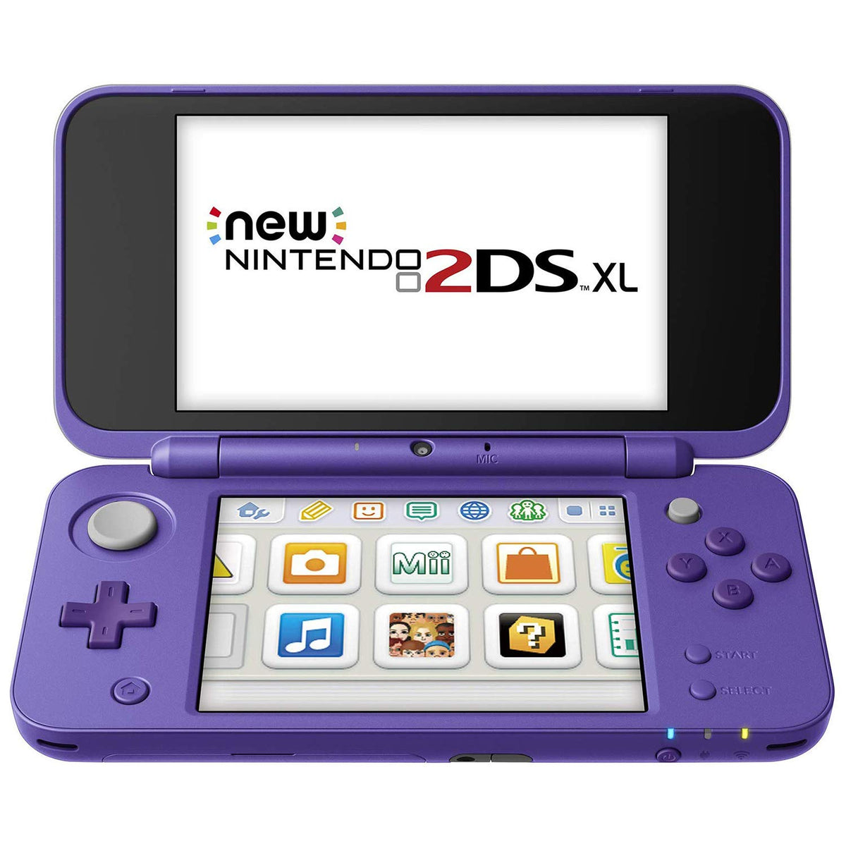 Purple Silver Nintendo 2DS XL C848821