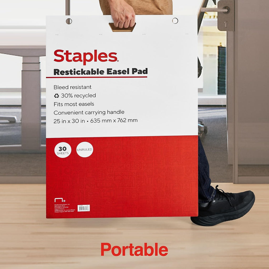 Easel Pad 25x30 Inch 30 Sheets 2-Pack C6910
