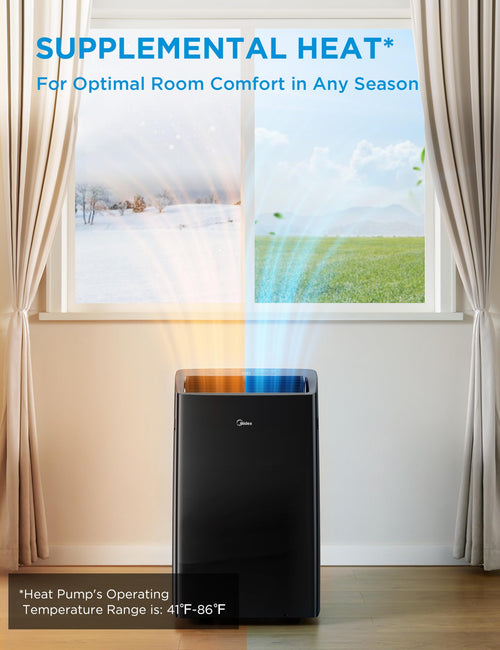 14,000 BTU Portable Air Conditioner with Heat W697