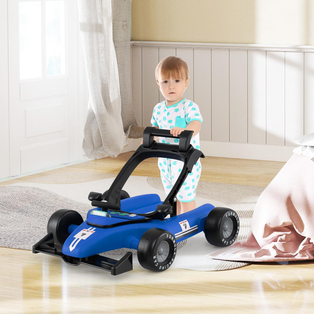 Foldable Baby Walker with Adjustable Heights and Wheels V8303