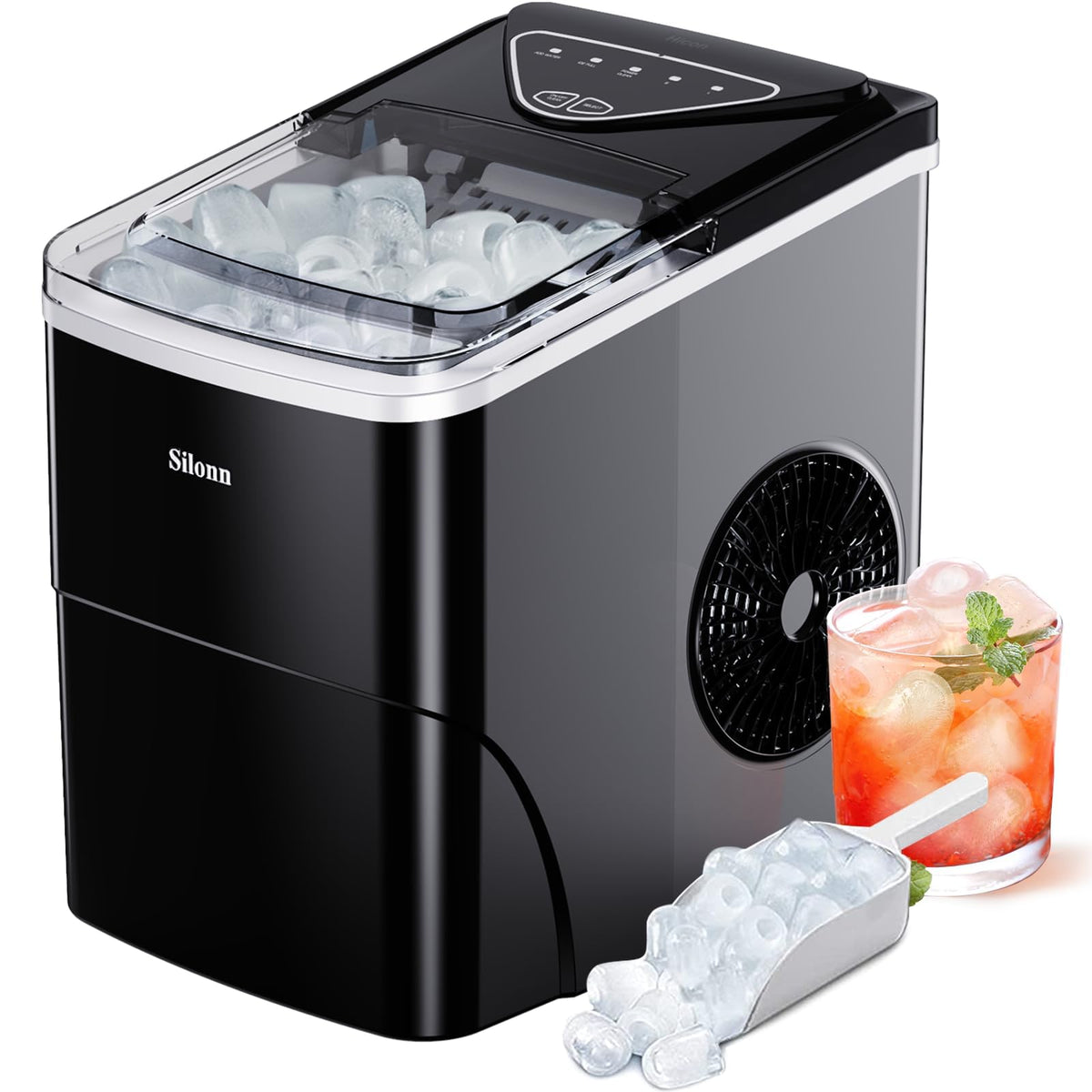 Countertop Ice Maker with 2 Ice Sizes O105515